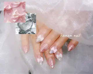 ネイル hanam nail 🌿🩵ハナムネイルのネイルデザイン