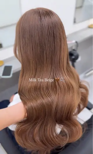 ロング カラー レイヤー透明感カラー ブリーチ🎀オトハのヘアスタイル