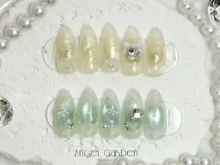 ネイル めぐ 💫ワンホンネイルのネイルデザイン