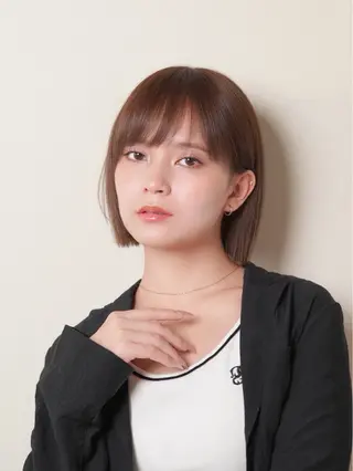 ショート 銀座/モテ🤍垢抜け レイヤー/ナナコのヘアスタイル