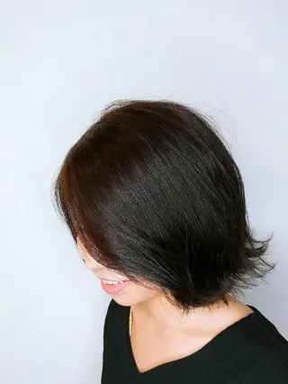 ミディアム カラー Cecilhair 店長松本のヘアスタイル
