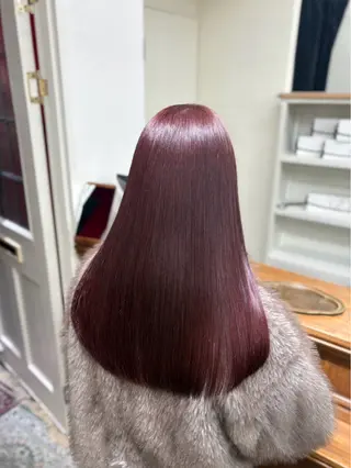 ロング カラー 梓真💐 ツヤ髪　渋谷のヘアスタイル