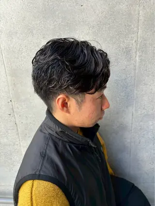 パーマ メンズ サッカー美容師/ メンズ/haruのヘアスタイル