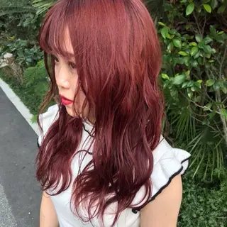 ロング カラー 🧡色落ちまで2度 楽しめる🧡ヨシキのヘアスタイル