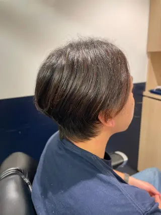 ミディアム メンズ 銀座メンズカット/ 銀座メンズパーマ/のヘアスタイル