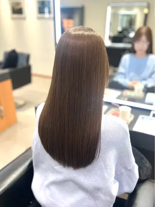 ロング 髪質改善・水素カラー ARIA(ému)のヘアスタイル