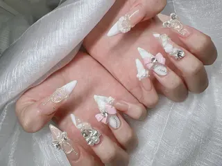 ネイル Lee Nails チップ長さだし専門店のネイルデザイン