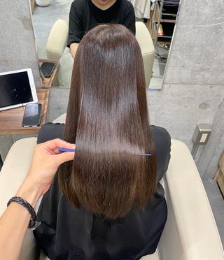 ロング 博多/髪質改善/ /縮毛矯正/れいのヘアスタイル