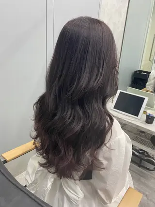 ロング カラー 🌈縮毛矯正№1🌈 newi池袋店⭐江口のヘアスタイル