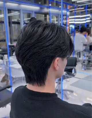 ショート メンズ 浜本 琉聖のヘアスタイル