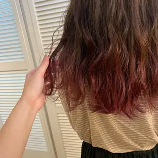 カラー 天野 利咲のヘアスタイル