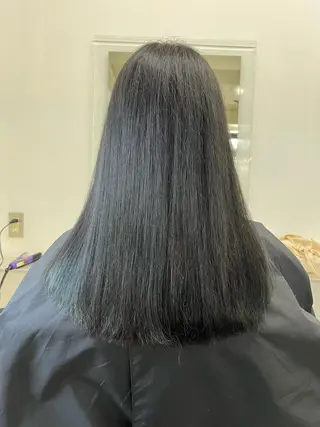 ロング カラー ヘアアレンジ エクステ7:30〜 LuciA\5900のヘアスタイル