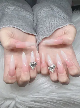 ネイル Lee Nails チップ長さだし専門店のネイルデザイン