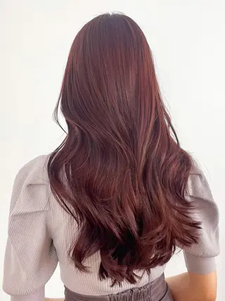 セミロング カラー ITbyALBUM 中野店のヘアスタイル