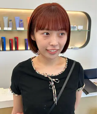 ショート 本澤 朋香のヘアスタイル