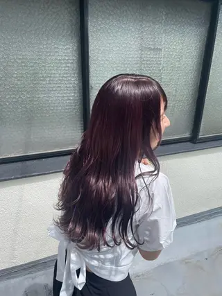 ロング カラー ふわっと抜け感🫧 ブラウンベージュ🤎のヘアスタイル