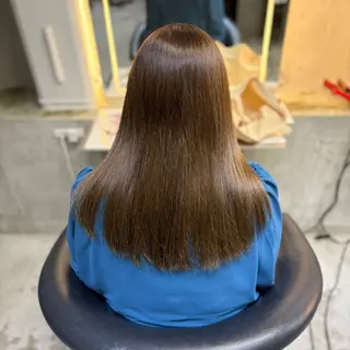 ロング 透明感カラー🌟 縮毛矯正Kokiのヘアスタイル