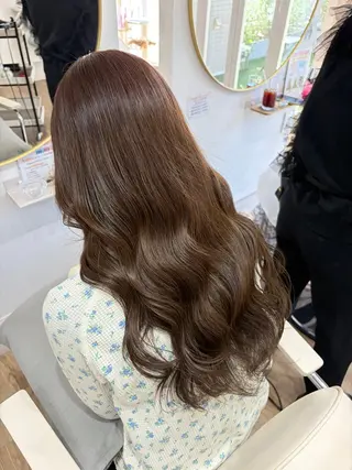 ロング mio♡ベージュ特化 🎀透明感カラーのヘアスタイル