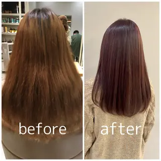 セミロング パーマ 浅沼 ゆいのヘアスタイル