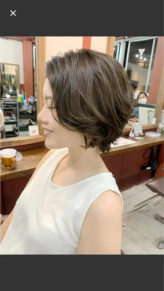 ショート 高梨 里穂のヘアスタイル