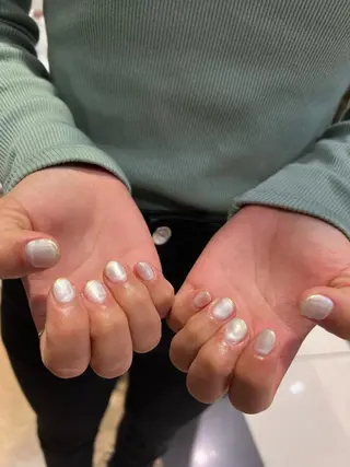 ネイル なぽ ❤︎長さだし / 韓国nailのネイルデザイン
