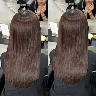 ロング 今話題の艶髪矯正 美艶カラー/FUKAのヘアスタイル
