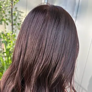 セミロング AOI🎀 顔周り カット/透明感カラーのマツエク・マツパデザイン