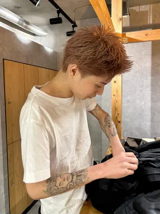 メンズ 小平 寧々のヘアスタイル