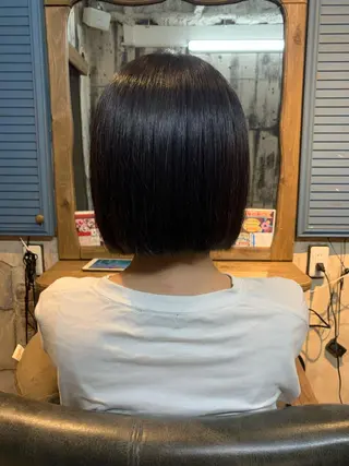 ミディアム repose日本橋 室町のヘアスタイル