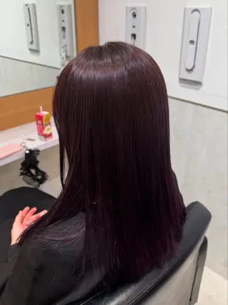 セミロング カラー 🦁南 さくら🦁のヘアスタイル