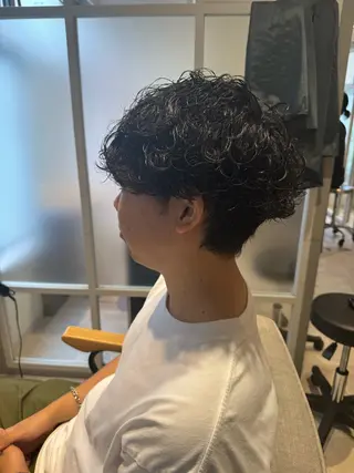 パーマ メンズ ⭕️メンズパーマ⭕️ 山口 裕太郎のヘアスタイル