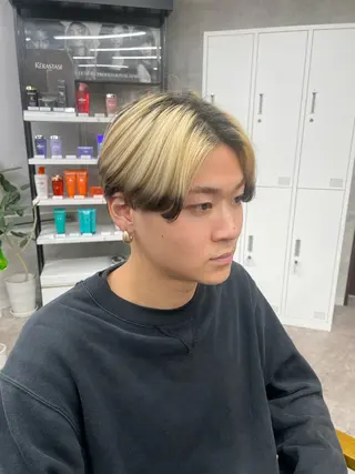 ショート カラー メンズ limit🦄店長 髪質改善KOUHEIのヘアスタイル