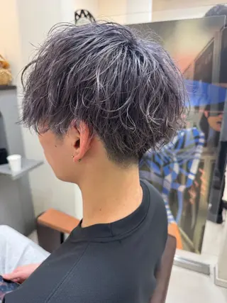 パーマ メンズ MUTO KEITAのヘアスタイル