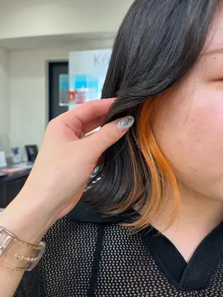 ミディアム こぐれ みあんのヘアスタイル