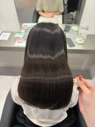 ロング 🫧縮毛矯正支持率 No.1 ほのか🫧のヘアスタイル