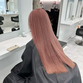 ロング 暖色系ハイトーン♡ mioriのヘアスタイル