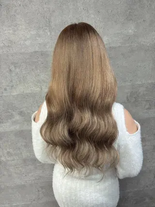 カラー メンズ ロング ヘアアレンジ 外れにくいエク💚 EST梅田TAKIのヘアスタイル