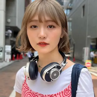 ショート カラー レイヤー専門家 ダブルカラー修のヘアスタイル