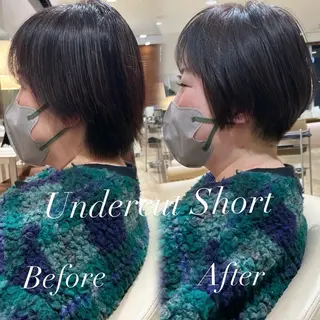 ショート 北谷 安博のヘアスタイル
