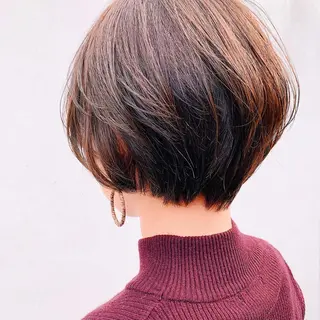 ショート カラー 中川 竜誠のヘアスタイル