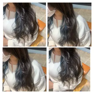 ロング カラー レイヤーカット×髪質 改善💎HARUKAのヘアスタイル