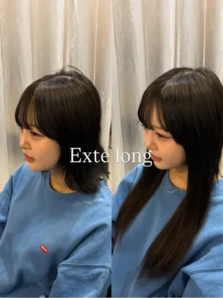 ロング プルエクステ Ryoyaのヘアスタイル