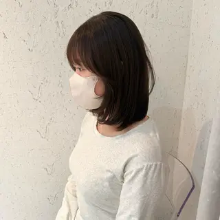 ミディアム カラー mai / linoah˚✧のヘアスタイル