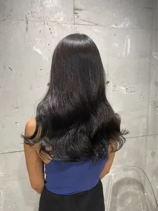 ミディアム カラー 💖似合わせカラー ブリーチ💖レイヤーのヘアスタイル
