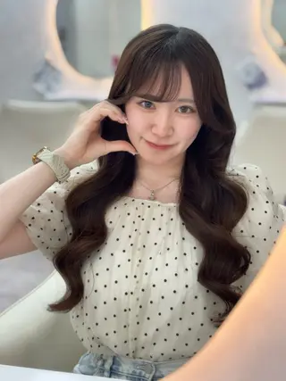 ロング 🤍るい🤍 モデル募集中🪽🫧のヘアスタイル