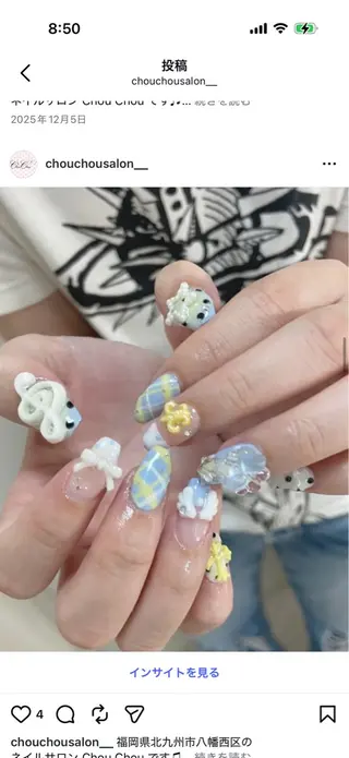 ネイル choucho salonのネイルデザイン