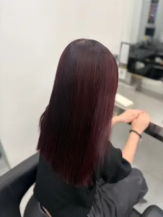 カラー girlな暖色ヘア 🪽🫧ハルナ🎀のヘアスタイル