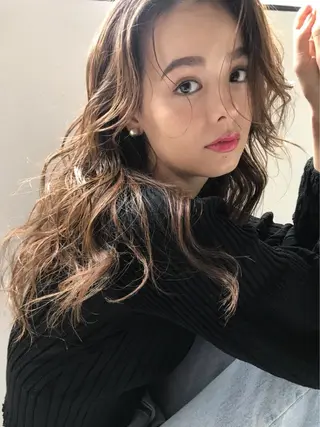 ロング 大阪福島Sayaka 韓国束感マツエク🤍のマツエク・マツパデザイン