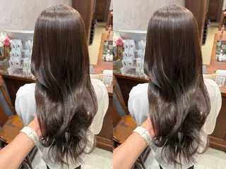 ロング 井口空/縮毛矯正 /透明感カラー🥣のヘアスタイル