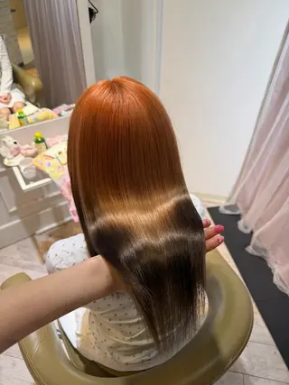 ミディアム カラー ハイトーン/アレンジ かなで⊹ ࣪ ˖⟡のヘアスタイル